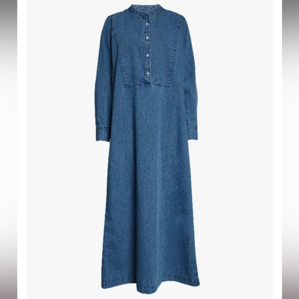 NILI LOTAN Deep Indigo Jasper Dress